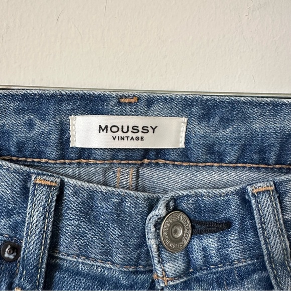 Moussy Vintage Glendale Distressed Skinny Jeans Size 26 - Picture 8 of 11